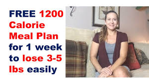 1200 calorie meal plan 1200 calorie diet plan for weight