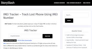 There are couple of different ways in which you can track imei number online. Imei Tracker Track Lost Phone Using Imei Number Storyslash