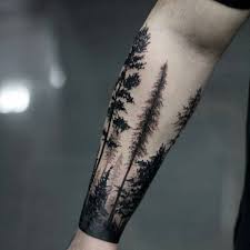 Top 59 Forearm Tree Tattoo Ideas 2020 Inspiration Guide Forest Forearm Tattoo Forest Tattoos Tree Tattoo Forearm
