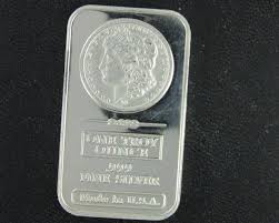 Morgan 999 Pure Silver Bar One Ounce Silver Bullion 99 9 Pure Silver Silver Bars Silver Rounds Goldbull Silver Bars Gold Bullion Coins Gold Bullion Bars