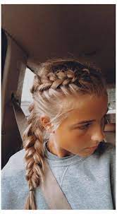 Braids For Sports Athletic Hairstyles For Sports Softball Athletichairstylesforsportssoftball Game Day Hair Sporty Hairstyles Soccer Hair