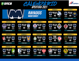 Canteras, rol dek, rol definition, rol dembech, rol de la empresa, rol de los supervisores,.: Liga Mx Consulta El Calendario De Juegos De Rayados Para El Apertura 2021