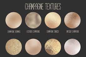 Recycle:champagne flutes are recycle, so you don't worry about the throwing problem. Rose Gold And Champagne Textures By Paper Farms Thehungryjpeg Com