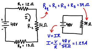 Ohm S Law Example 1 Ohms Law Voltage Divider Ohms
