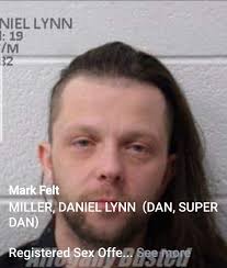 Allegany busted: MILLER, DANIEL LYNN (DAN, SUPER DAN) Registered Sex  Offender Times Booked :: 19 DOB :: 3/22/1982 (36) Race/Sex :: W/M February  19, 2019 :: THEFT LESS THAN $100.00 * DISORDERLY