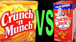 Buy Crunch 'N Munch And Fiddle Faddle Popcorn, 2 Caramel & 2 Buttery Toffee  Flavor With Peanuts Great For Kid'S & Adults Snacks Lunchbox Movie Nights  Sweet Gourmet 4Ct Bundle With 3Pcs