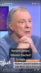 Herbert Léonard cash sur sa situation financière !