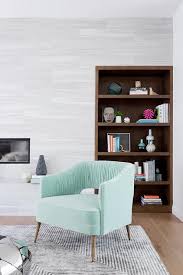 Black knitted blocked top $‌98.00. Mint Green Velvet Art Deco Chair Contemporary Living Room
