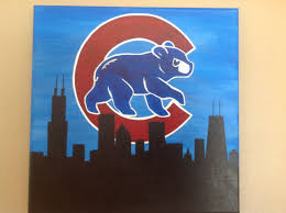 Kyle schwarber chicago cubs oil art art print by joe hamilton. Chicago Cubs Paintings