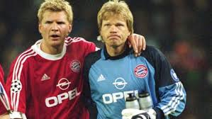 Στεφαν Εφενμπεργκ και Ολιβερ Καν , τοτε (2001 οταν πηραν το Champions League) και τωρα.....