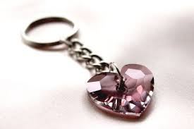Antique Pink Crystal Heart Keychain Etsy About 0% of these are metal crafts. antique pink crystal heart keychain