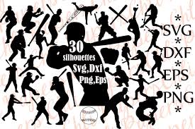 Download Free Baseball Silhouette Svg Baseball Clipart Baseball Player Svg Crafter File Free Svg Jpeg Design Files For Cricut Cameo