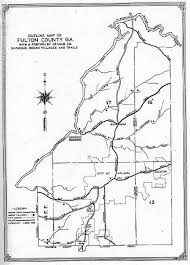 Paces Ferry Road Atlanta Map Indian Trails Fulton County