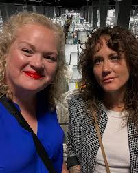 Art Baseling is a verb—requiring comfy shoes. Main-fair shoutout to Suzanne  Jackson's 1974 triptych, @cannupahanska who told folks about his speaker  totems and disemboweled crochet deer, Cecile B. Evans' dystopian auditorium  sculptures,