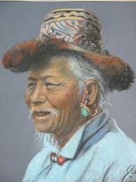 1940s Portrait Painting