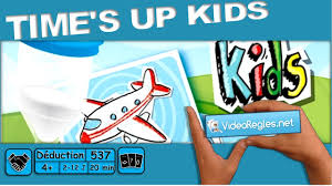 Règle du jeu de société familial times up = time's up : Videoregles Net Regles En Video Du Jeu Time S Up Kids