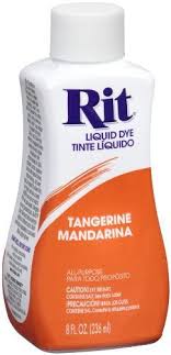 Amazon Com Rit Dye Liquid Fabric Dye 8 Ounce Tangerine