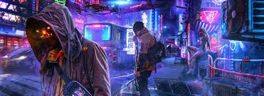 Digital Art Photoshop Concept Art Futuristic Futuristic City Cyberpunk Neon Neon Lights People Pavel Bondarenko Futuristic City Cyberpunk City Concept Art