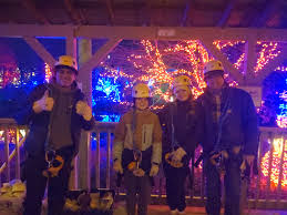 Screaming Raptor Zip Lines...