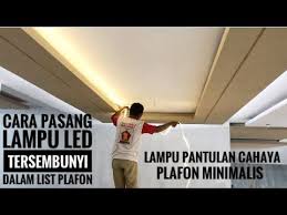 We did not find results for: Cara Pasang Lampu Led Strip Tersembunyi Dalam List Plafon Minimalis Youtube Desain Plafon Gypsum Lampu Led Desain Plafon