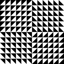 Right Triangle Tesselation Mix By 10binary Right Triangle Triangle Beautiful Rangoli Designs