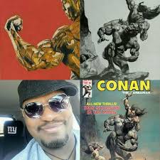 Joe ❤️ showing off his artwork 😍 መ