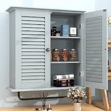 Taohfe Bathroom Cabinet Wall Mounted