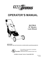 Shop yardworks lawn mower parts and accessories online at canadian tire and pick up in store. Http Manuals Mtdproducts Com Manuals 772c0755 Pdf