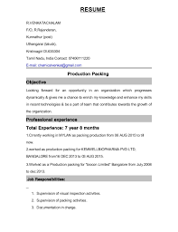 Extracurricular activities to include on your resume. Packing Resume