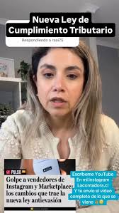 !!!!ATENCION!!!!ATENCION!!! Nueva Ley de Cumplimiento Tributario, Escuchen  a Aurora @lacontadora.cl
