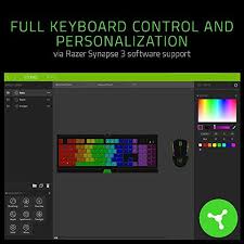 Razer Cynosa Chroma Multi Color Rgb Gaming Keyboard Individually Backlit Keys Spill Resistant Durable Design Razer Keyboard Spills
