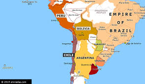 Hostile incidents began as early as 1928 over the chaco boreal, a wilderness region of about 100,000 square miles (259,000 square km) north of the pilcomayo river and west of the paraguay river that forms part of the gran chaco. War Of The Pacific Historical Atlas Of South America 5 June 1880 Omniatlas
