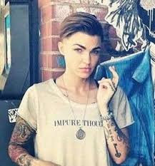 Black tomboy tumblr posts tumbral com : Ruby Rose Ruby Rose Girl Crushes Tomboy Fashion