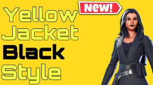 Outfits are cosmetic only, changing the appearance of the player's character, so they do not provide any game benefit although some outfits can be used to blend in the environment. Fortnite New Yellowjacket Black Style Gameplay And Review In Game 13 30 Update Youtube
