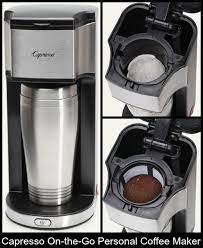 It is an ideal coffee maker for hot. Stacy Talks Reviews Capresso On The Go Personal Coffee Maker