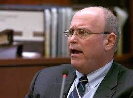 Jan 24, 2008; Elkhorn, WI, USA; PERRY TARICA testifies in the murder trial  of Mark Jensen who is