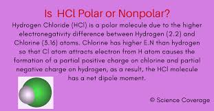 A) the bond angles are all about 109°. Is Hcl Polar Or Nonpolar