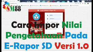 Cara mengerjakan e raport dengan banyak komputer. Cara Mengisi E Raport Sd Cara Golden