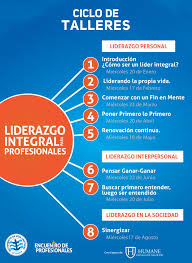 Maybe you would like to learn more about one of these? Ciclo De Talleres Liderazgo Integral Para Profesionales Encuentro De Profesionales