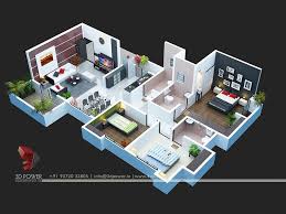 Maybe you would like to learn more about one of these? Apartment Second Floor 3d Floor Plan View