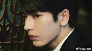 ZhangLinghe as Murong Qing in his latest filming drama #Overdo.