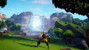 The zero point appears to have been frozen in time just moments after it exploded, preventing a certain destruction of the entire map. The Zero Point Explodes In The Fortnite Season X Trailer Egm