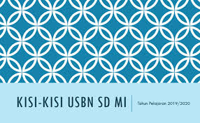Jetzt vergleichen & geld sparen. Kisi Kisi Usbn Sd Mi Tahun Pelajaran 2019 2020 Format Word