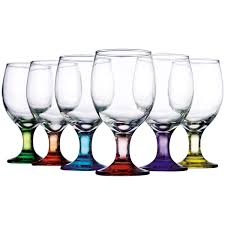 Home Essentials And Beyond All Purpose Glass Set Of 6 Glass Set Wine Glass Set Goblet