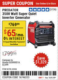 The generator doesn't struggle with the initial kick of. Pin On Harbor Freight Tools