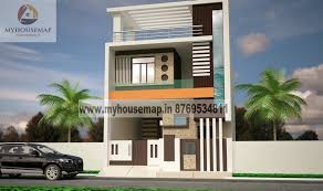 House Front Design Double Floor 25 45 Front Elevation Designs House Front Design House New custom house in the tree section of manhattan beach, california.
