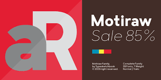 Script fonts give a profound touch to a design. Download Motiraw Font Family From Typesketchbook