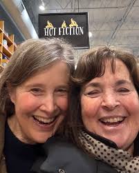 Happy Birthday to my AMAZING friend Ann Patchett!! Wish I were in Nashville  to bake you a cake! Love you! ❤️❤️ 🥂🥂🎂🎂
