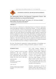 Majlis pelancaran maya jaringan prihatin telah disempurnakan oleh yab tan sri dato' haji muhyiddin bin haji mohd yassin, perdana menteri malaysia. Pdf The Relationship Between Non Financial Compensation Factors With Employees Retention In A Selected Hotel Industry