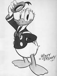 Black And White Characters Cartoon Black And White Donald Duck Google Search Duck Cartoon Donald Duck Walt Disney Characters